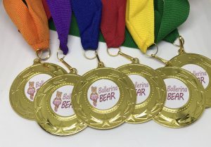 Ballerina Bear Medals
